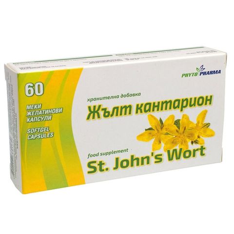 Phyto Pharma Жълт кантарион за нервната система х60 капсули
