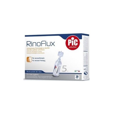 PIC INDOLOR PIC Rinoflux Физиологичен разтвор 5 мл х20 ампули