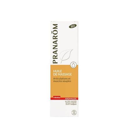 Pranarom Aromalgic Био масажно масло с арника за болки в мускулите и ставите х100 мл