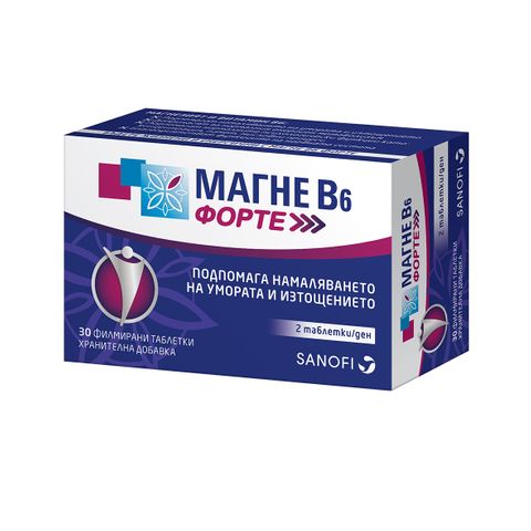 SANOFI CONSUMER HEALTHCARE Магне B6 Форте x30 таблетки