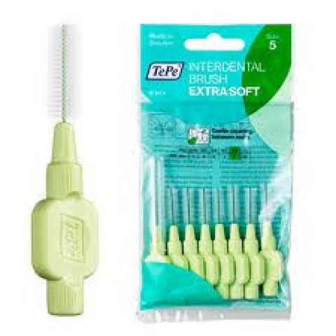 TEPE SWEDEN TEPE Interdental Extra Soft Интердентални четки за чувствителни зъби и венци, размер 0,8 мм x 8 броя