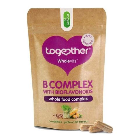 TOGETHER HEALTH B Complex Витамин В комплекс с биофлавоноиди х30 капсули