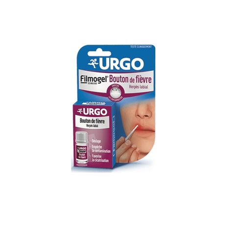 Urgo Комплект Filmogel Cold sore При херпеси х3 мл + подарък Хидра стик с колд крем
