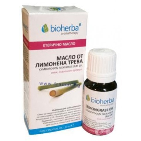 BIOHERBA ЕТЕРИЧНО МАСЛО ОТ ЛИМОНЕНА ТРЕВА 10 мл