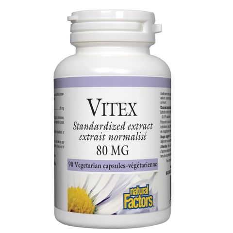 Natural Factors Vitex За хормонален баланс 80 мг х90 V-капсули