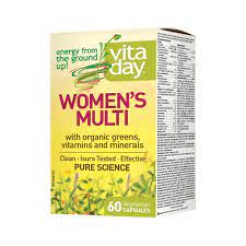 Natural Factor НЕЙЧЪРЪЛ ФАКТОРС ВИТАДЕЙ МУЛТИВИТАМИНИ ЗА ЖЕНИ 60 кап.