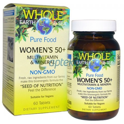 Natural Factors  Women's 50+ multivitamin & mineral 60 tablets / Мултивитамини и минерали за жени 50+ 60 таблетки 