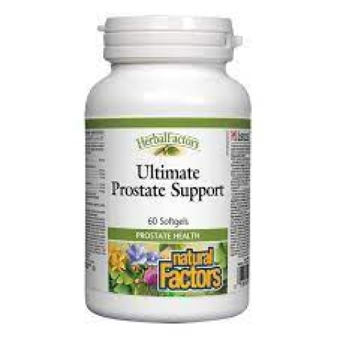 Natural Factors Ultimate Prostate Support/ Комплексна грижа за простата х 60 софтгел капсули