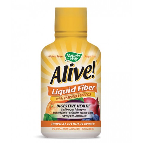 Nature's Way Alive АЛАЙВ ТЕЧНИ ФИБРИ + ПРЕБИОТИЦИ 480 мл