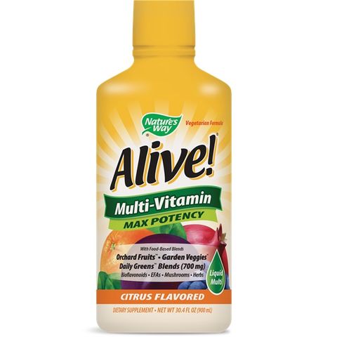 Nature's Way Alive Max Potency Liquid Течен Мултивитамин х900мл
