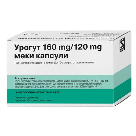 Naturprodukt Урогут за нормално функциониране на простата х60 капсули 