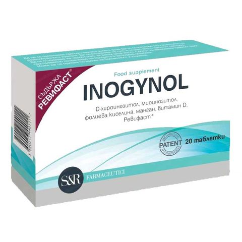 Ecopharm Inogynol С ревифаст за поликистозни яйчници x20 таблетки