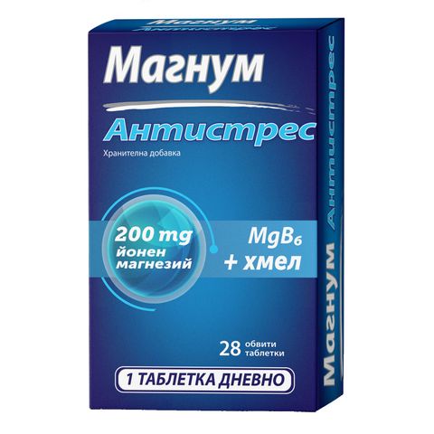 Naturprodukt Магнум Антистрес x28 таблетки 