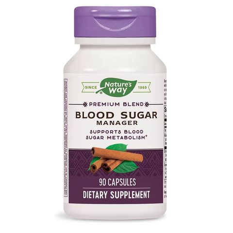 Nature's Way Blood Sugar Manager с канела и гигнема х90 капсули
