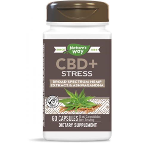 Nature's Way CBD+ Stress x60 капсули
