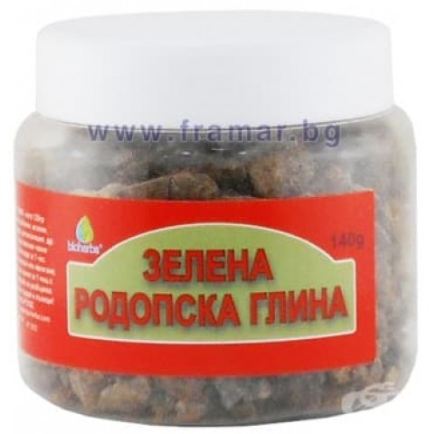 Bioherba ЗЕЛЕНА РОДОПСКА ГЛИНА 140 гр.