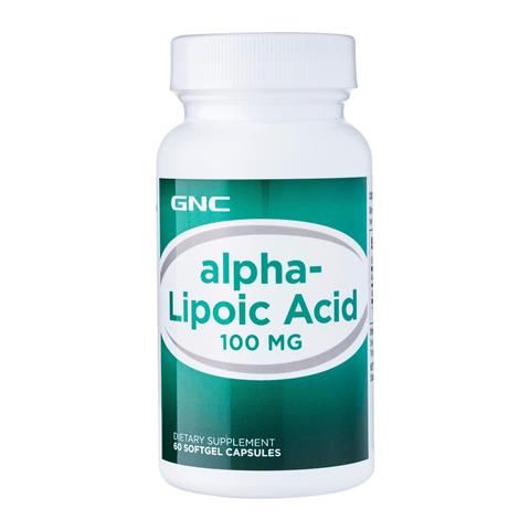 GNC Alpha Lipoic Acid Алфа Липоева Киселина 100 мг х60 капсули