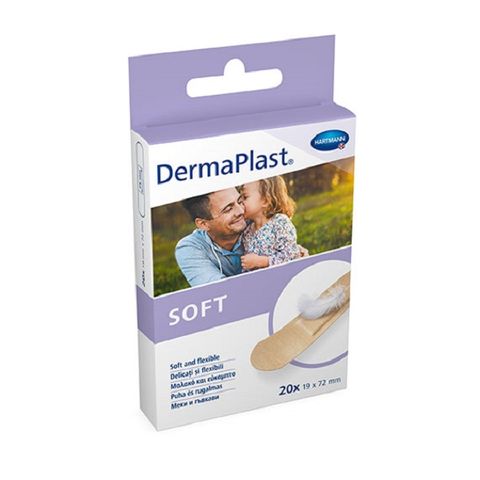 Hartmann DermaPlast Soft Мек и гъвкав пластир 19х72мм х20 броя