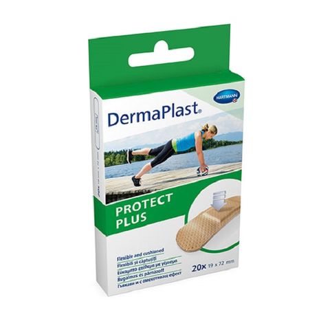 Hartmann DermaPlast Protect Plus Водоустойчив пластир 19х72мм х20 броя