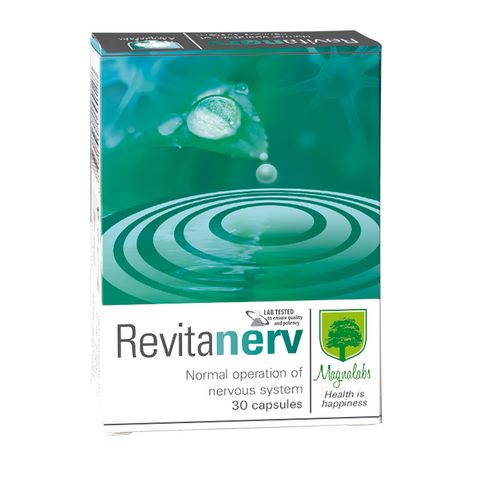Magnalabs Revitanerv При стрес и напрежение х30 капсули