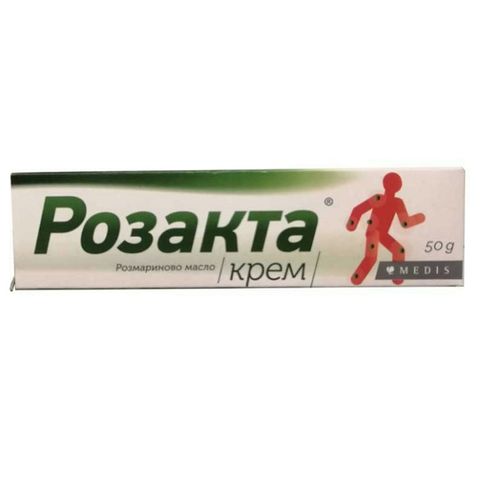Medis Розакта Крем при болка в мускулите и ставите х50 грама