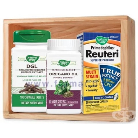 Nature's Way Helicobacter Killer Formula - контрол върху развитието на язва
