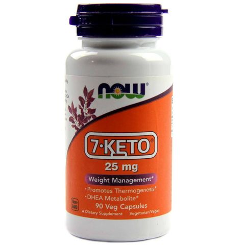 Now Foods 7 Кето за поддържане на здравословно тегло 25 мг х90 капсули