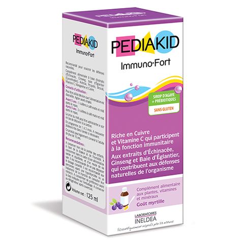 Pediakid Immuno-Fort Сироп за деца за добра имунна система х125мл
