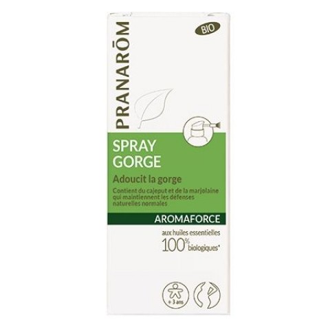 Pranarom Aromaforce Био Спрей при възпалено гърло х15 мл
