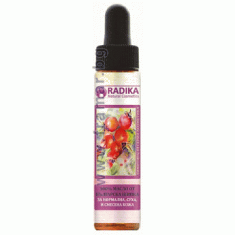 Bioherba RADIKA Серум 100% МАСЛО ОТ БЪЛГАРСКА ШИПКА 20 мл
