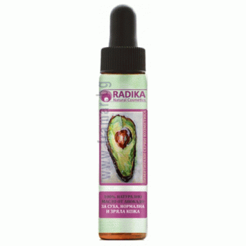 Bioherba RADIKA Серум 100% НАТУРАЛНО МАСЛО ОТ АВОКАДО 20 мл
