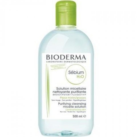 Bioderma Sebium H2O мицеларна вода за мазна кожа x500 мл