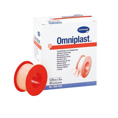 Hartmann Omniplast Хипоалергична адхезивна лента за нормална кожа 1.25см x 5м
