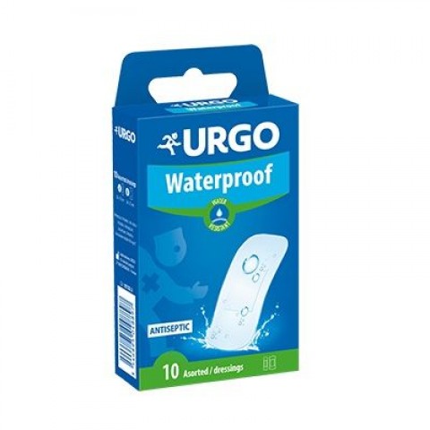 Urgo Aquafilm Водоустойчив пластир за рани x10 броя