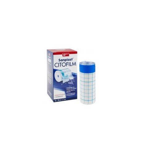 Medica Sanplast Citofilm Прикрепващ водоустойчив пластир 10см/ 3м х1 брой