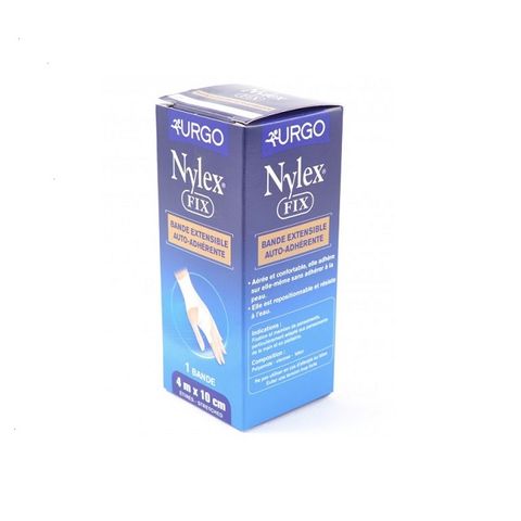 Urgo Nylex Fix Надлъжно еластичен тъкан бинт 4m x 10см