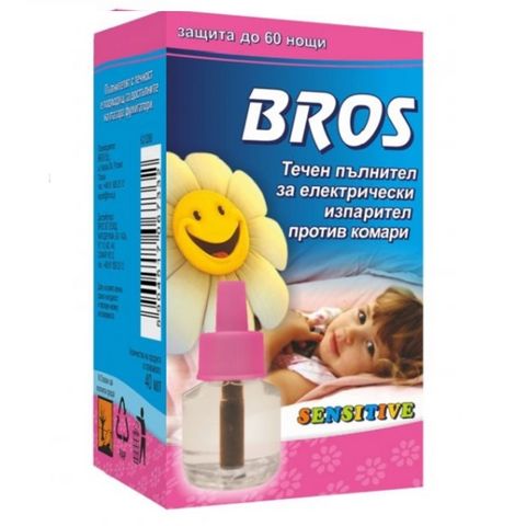 Bros Sensitive Течен пълнител за електрофумигатор против комари