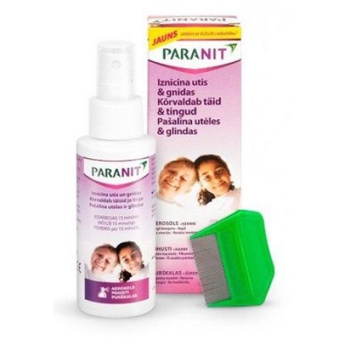 Omega Pharma Paranit Спрей против въшки x100 мл
