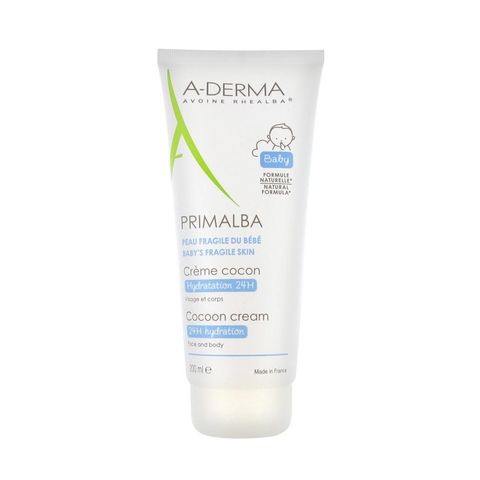 A-Derma Primalba Cocon Нежен крем за уязвима бебешка кожа с 24-часова хидратация х200 мл