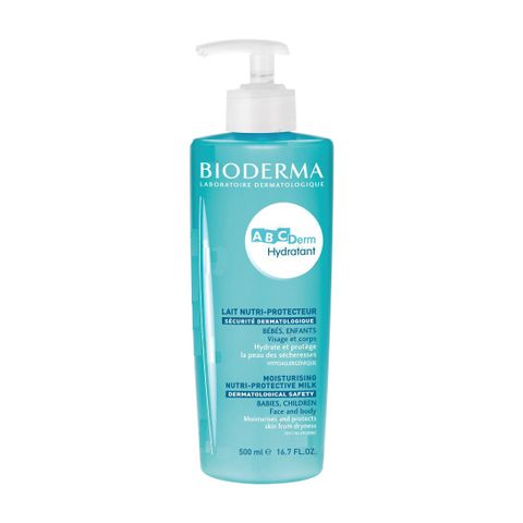 Bioderma ABCDerm Хидратиращо мляко за бебета и деца x500 мл