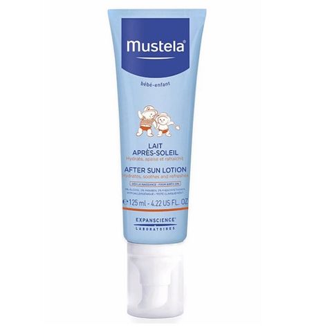 Mustela Лосион след излагане на слънце за бебета и деца x125 мл