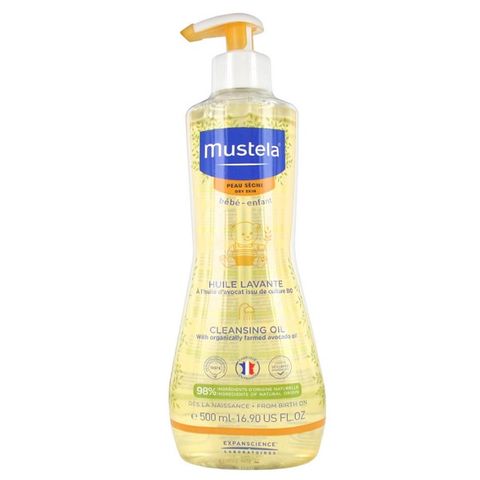 Mustela Душ олио за бебета и деца за суха кожа х500 мл