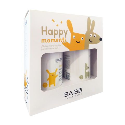 Babe Pediatric Промо комплект за бебета и деца Душ гел и Мляко за чувствителна кожа