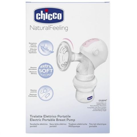 Chicco Natural Feeling Електрическа преносима помпа за кърма