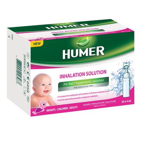 Humer Разтвор за инхалации 3% NaCl х30 еднодозови флакона