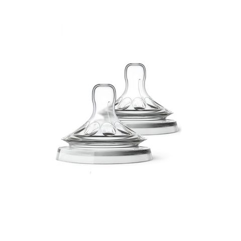 Avent Natural Биберон с Y прорез за гъсти храни за деца над 6 месеца x2 броя