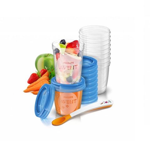 Avent Комплект за съхранение на кърма x20 броя