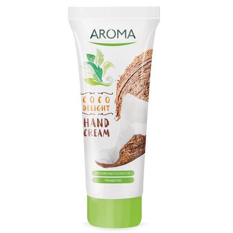 Aroma Coco Delight Омекотяващ крем за ръце с кокосово масло х75 мл