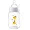 Avent Anti-Colic Бутилка за хранене против колики с биберон Classic Slow с две дупки за деца над 1 месец x260 мл