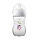 Avent Natural Бутилка за хранене с биберон Nature Slow с една дупка за деца над 1 месец x 260 мл